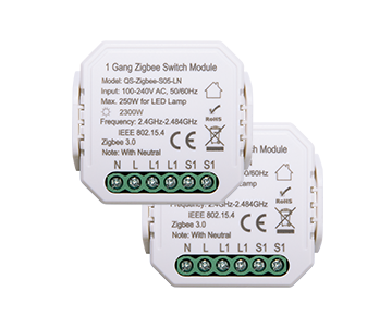 Akuvox 2 Gang ZigBee Switch Module-EU – Akubela | ACP Online
