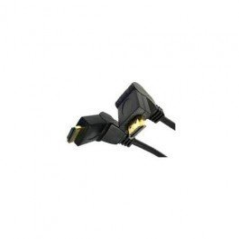 8Ware High Speed HDMI 180 Degree Rotatable Cable with Ethernet 2m – Audio | ACP Online