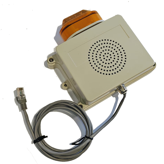 jr-tech JR-BS-01-SIP SIP VoIP Loud Ringer with Strobe – JR Tech | ACP Online