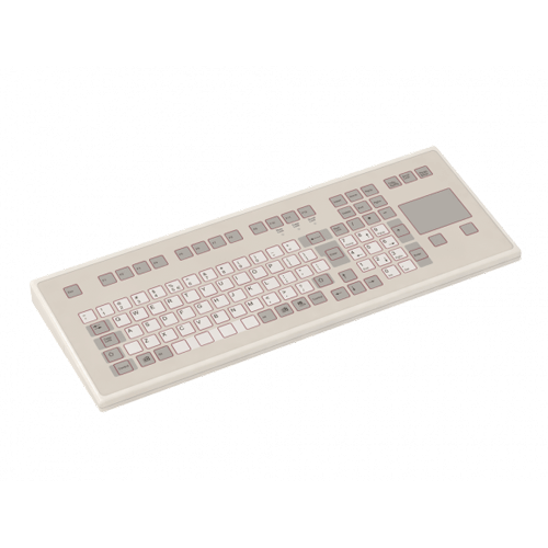 Tipro K-Line Panel mnt Keyb with touchpad & Back Cover USB – Industrial Keyboards | ACP Online