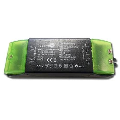 LEDware LED Driver Power Supply Constant Voltage 240V to 12V 10W 800mA EMC SAA Non-Dimmable Indoor – Electrical | ACP Online