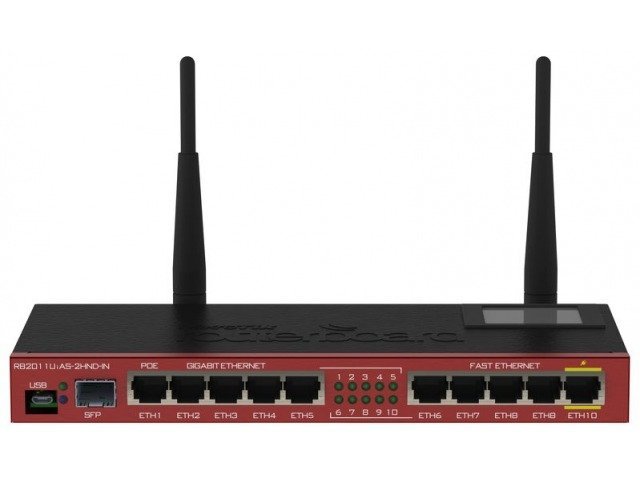 MikroTik RB2011UiAS-2HnD-IN – Networking | ACP Online