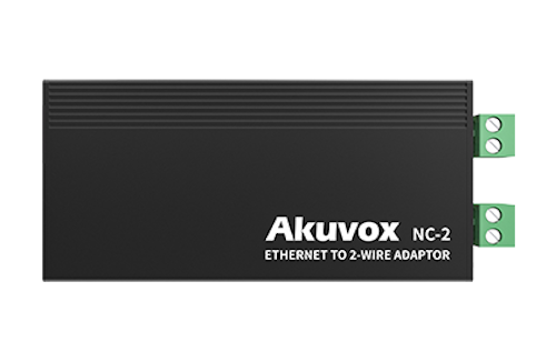 Akuvox AV-NC-2 Akuvox 2 wire convertor RJ45 PoE Port support for end device – Akuvox Intercoms | ACP Online