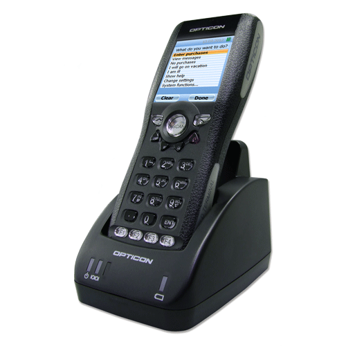 Opticon OPH-1005 with Charge Comms Cradle Batt & PS – PDA/PDT Accessories | ACP Online