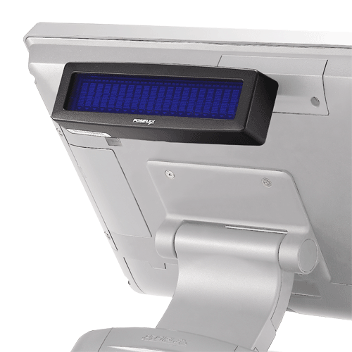 Posiflex PD-2608B Rear Mount 2 x 20 VFD Display USB for XT – PC System Accessories | ACP Online