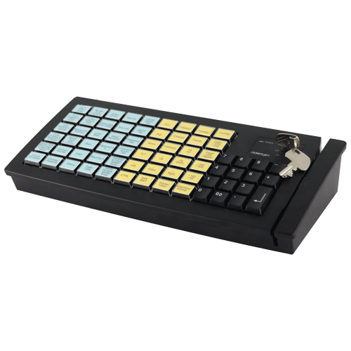 Posiflex KB-6800 70-Key Programmable Keyboard – POS | ACP Online