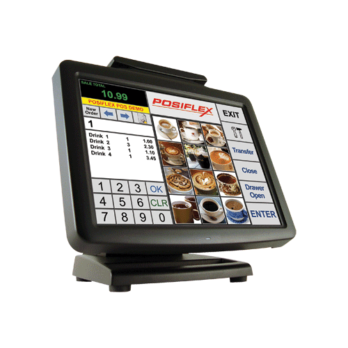 Posiflex KS-7210 10" Fan free POS Touch Terminal – POS | ACP Online