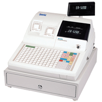 Sam4s ER-5200 Dual Station Cash Register – POS | ACP Online