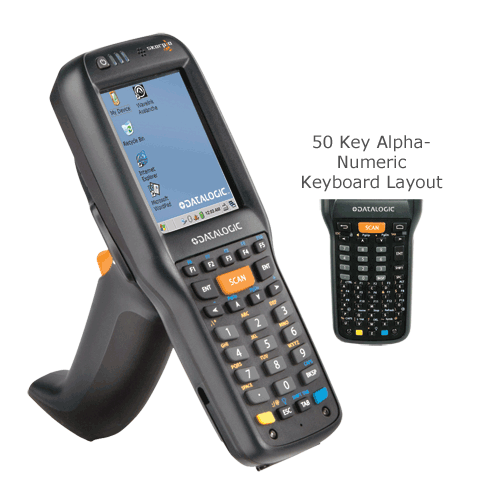 Skorpio Gun X4 BT Wifi Std 2D img 50 Key Alp WIN7C – Rugged Mobile Computer | ACP Online