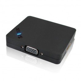 Sunix Tiny Universal DisplayPort Graphics Splitter – Audio | ACP Online