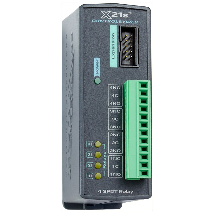 control-web CBW - 4 Relay C / SPDT Expansion Module – Control by Web | ACP Online