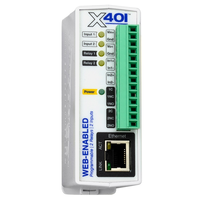 control-web Web Enabled Dual Relay and Input Module 9-28Vdc – Control by Web | ACP Online