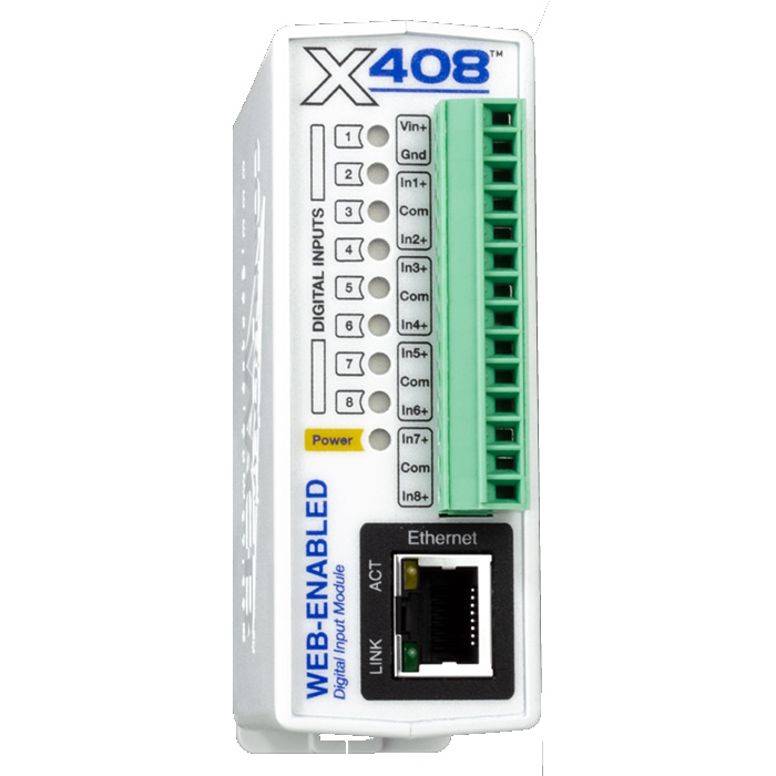 control-web Web-Enabled 8 Channel Digital Input Module 9-28Vdc – Control by Web | ACP Online