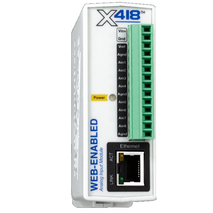 control-web Analogue Input Module 8 Inputs – Control by Web | ACP Online