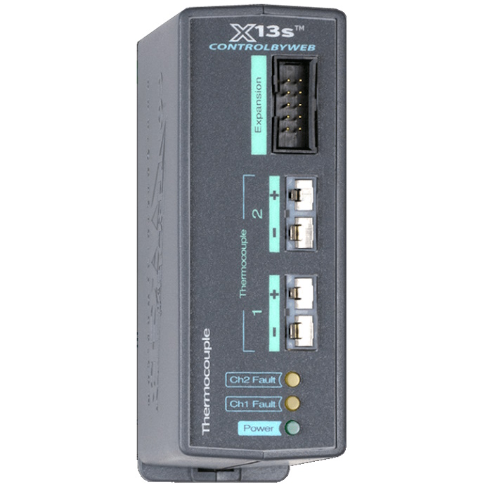 control-web Expansion Module 2 x K Thermocouples – Control by Web | ACP Online