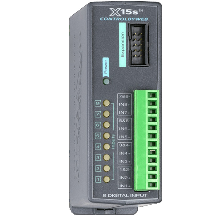 control-web Expansion Module 8 x Digital Inputs – Control by Web | ACP Online