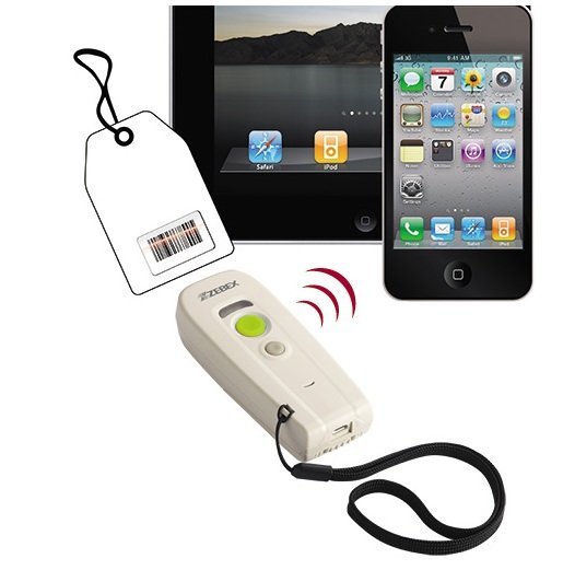 Zebex Z-3250BT White Handy Wireless/BT 1D Scanner – POS | ACP Online