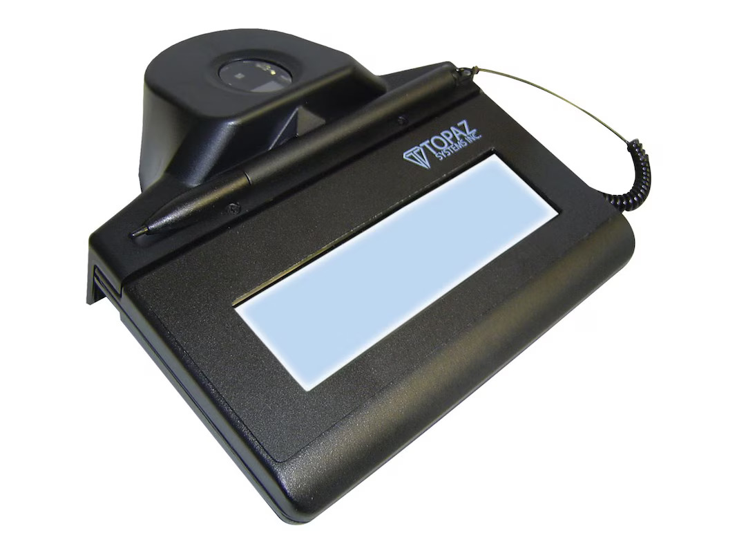 Topaz Systems Inc Topaz IDGem LCD 1x5-TF-LBK464-HSB-R – POS | ACP Online