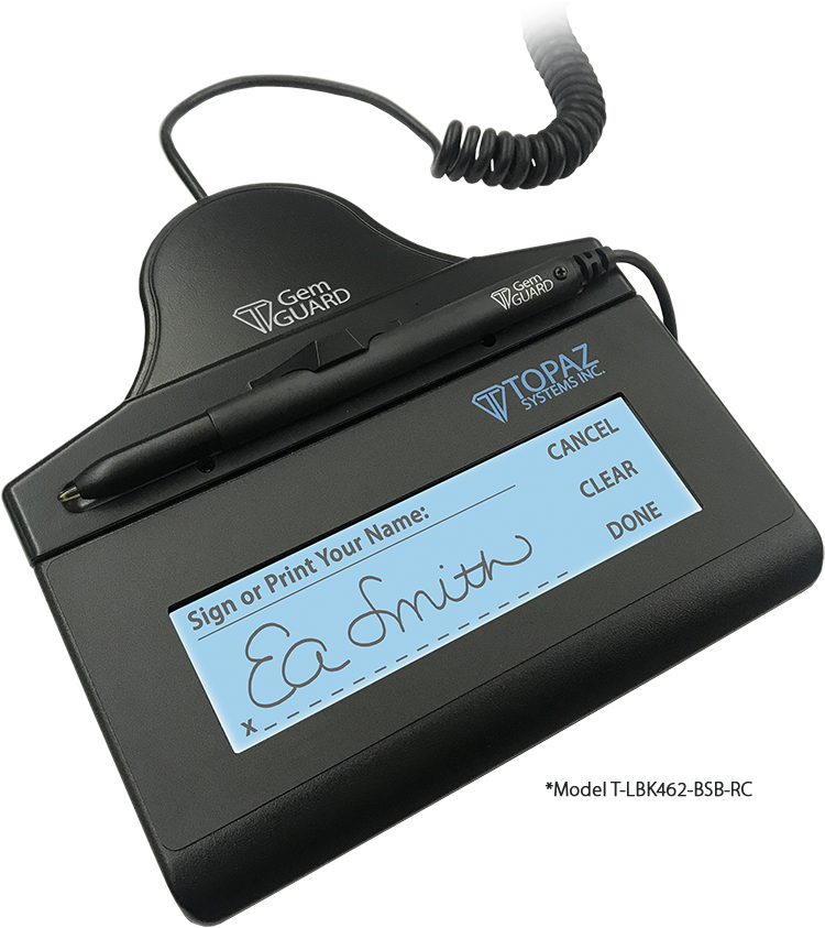 Topaz Systems Inc Topaz KioskGem LCD 1x5-T-LBK462-KAHSB-R – POS | ACP Online