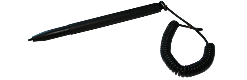 Topaz Systems Inc Topaz P-TS04-B Pen With Curly Tether-P-TS04-B – POS | ACP Online