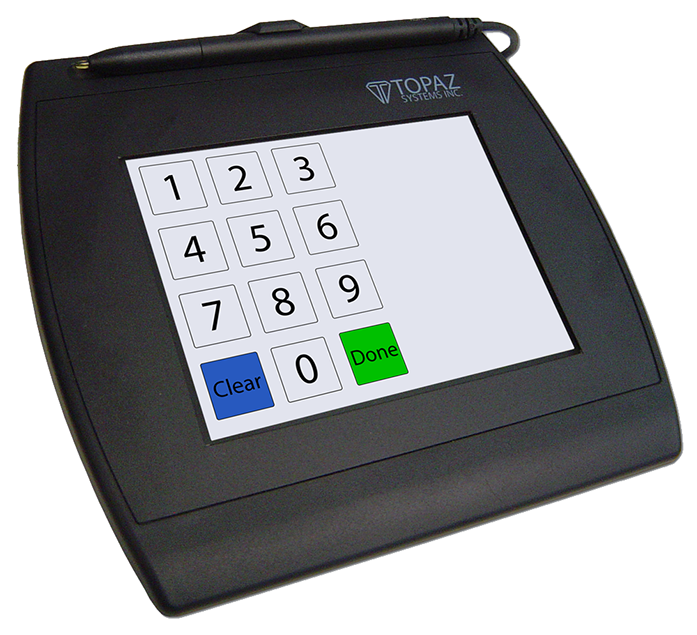 Topaz Systems Inc Topaz SigGem 5x7 LCD Colour-T-LBK57GC-BHSB-R – POS | ACP Online