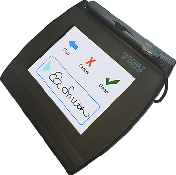 Topaz Systems Inc Topaz SigGem Color 5.7 WiFi-T-LBK57GC-WFB1-R – POS | ACP Online