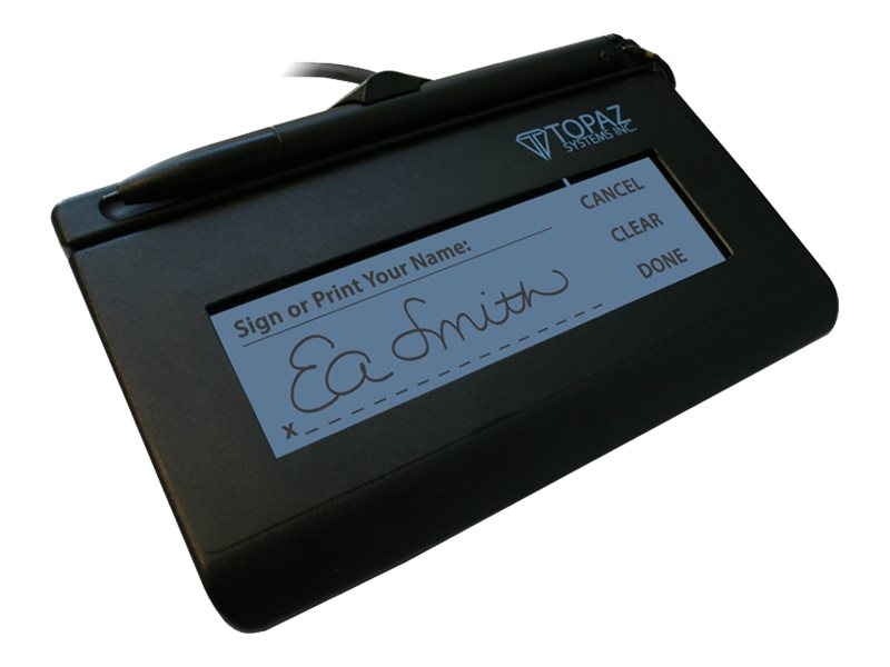 Topaz Systems Inc Topaz Signature Gem 1x5 Serial-T-L462-B-R – POS | ACP Online