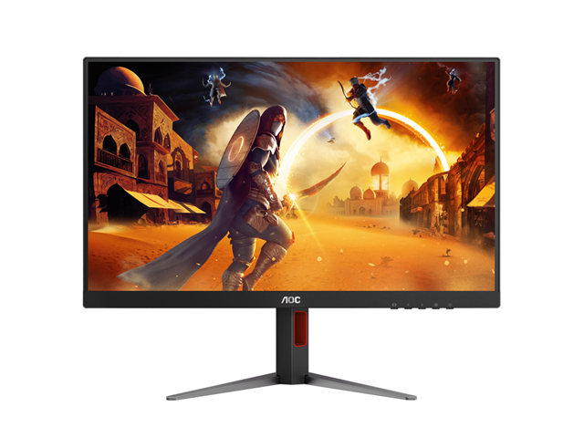 AOC CQ27G4 27" Curved 2560x1440 QHD 1ms HDMI DP 180Hz Ergo Monitor – Monitors | ACP Online