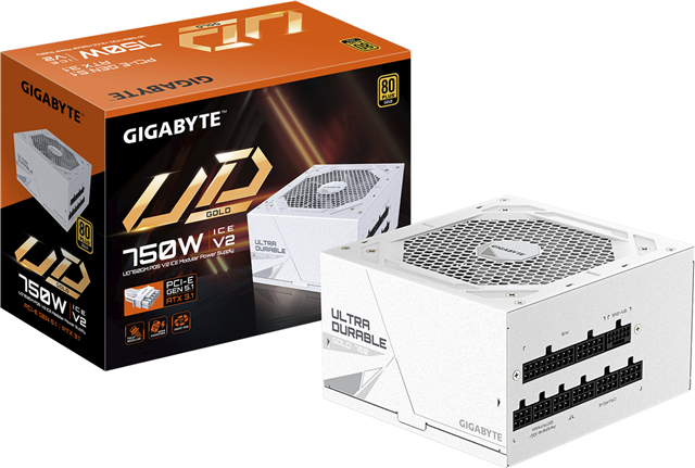 Gigabyte GP-UD750GM ICE 750W ATX Gold Full Modular PSU 5yr wty – Power Supplies | ACP Online