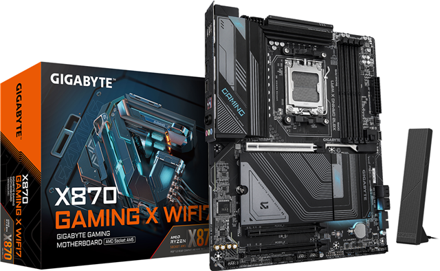 Gigabyte X870 GAMING X WIFI7 AM5 Motherboard – Motherboards | ACP Online