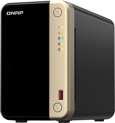 QNAP TS-264-8G 2-Bay NAS – Network Storage | ACP Online