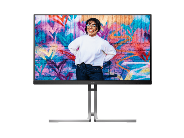 AOC  U27U3XD 27" 3840x2160 HDMI USB Type-C Dock Ergo Monitor 5yr wty – Monitors | ACP Online