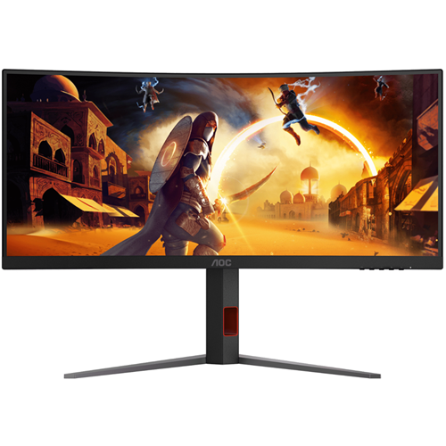 AOC CU34G4 34" Curved 3440x1440 0.5ms HDMI DP 180Hz Monitor – Monitors | ACP Online