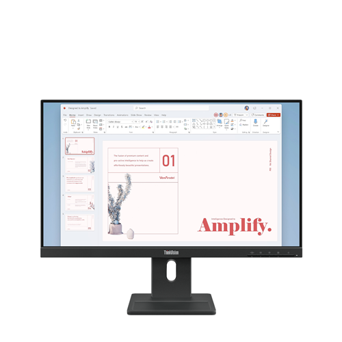 LENOVO E24-40 23.8IN FHD VGA+DP+HDMI 3YR – Monitors | ACP Online