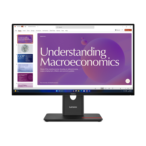 LENOVO T24D-40 23.8 FHD DP+HDMI+USBC+LAN 3YR – Monitors | ACP Online