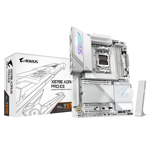 Gigabyte X870E Aorus Pro Ice AM5 Motherboard – Motherboards | ACP Online