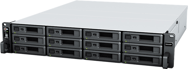 Synology RS2423RP+ 12 Bay Quad-Core 8GB RAM 2U R/Mount NAS 3Yr Wty – Network Storage | ACP Online