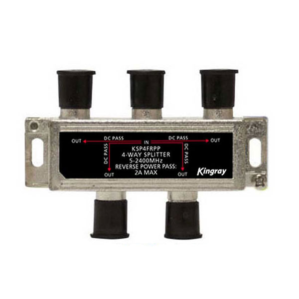 Russound 2/4 Way RF Splitter With Power Pass – Kingray – Modulator Accessories | ACP Online