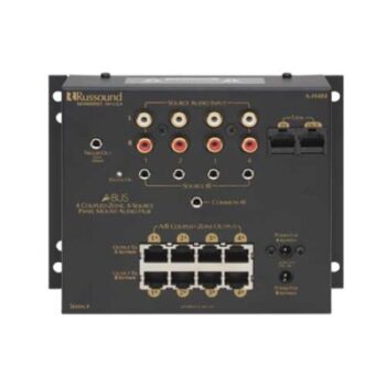 Russound 4 Source, 4 Zone Surface Mount Hub (A-H484) – Russound – Russound | ACP Online