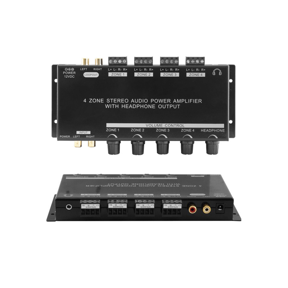 Arco Stereo Audio Power Amplifier 4 Zone 1 Source (ARC-1300) – Arco – Amplifiers | ACP Online