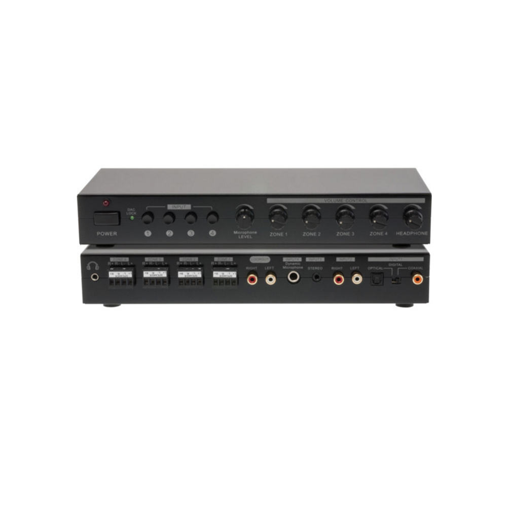 Arco Audio Power Amplifier 4 Source 4 Zone (ARC-1323) – Arco – Amplifiers | ACP Online