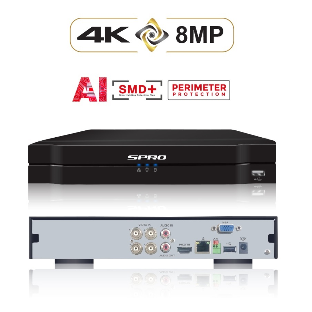 SPRO DHDVR06-B6-V3 – CCTV / Surveillance | ACP Online