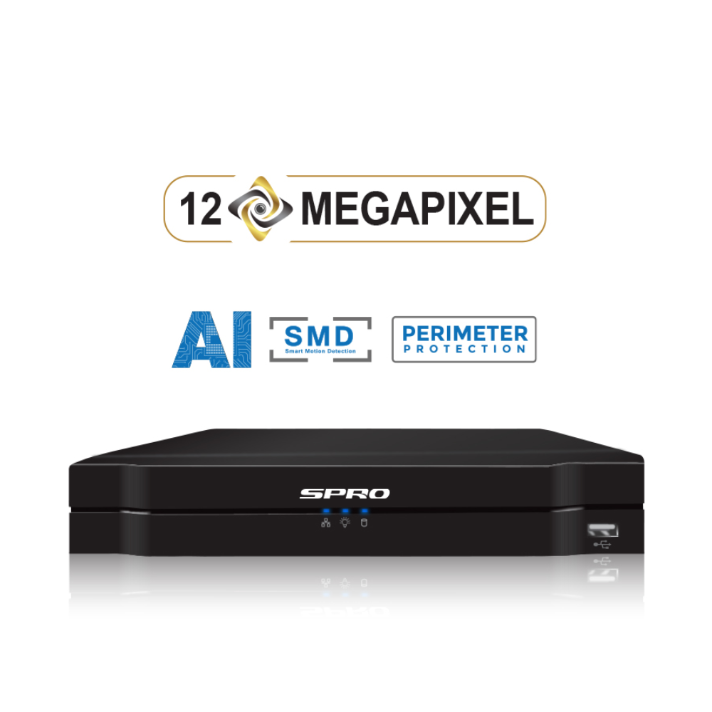 SPRO DHIPNVR08-A6-V2 – CCTV / Surveillance | ACP Online