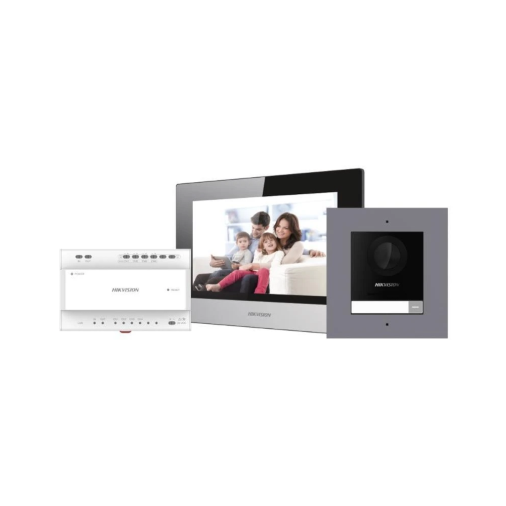 Hikvision DS-KIS702Y-P – Hikvision 2-Wire IP Video Intercoms | ACP Online
