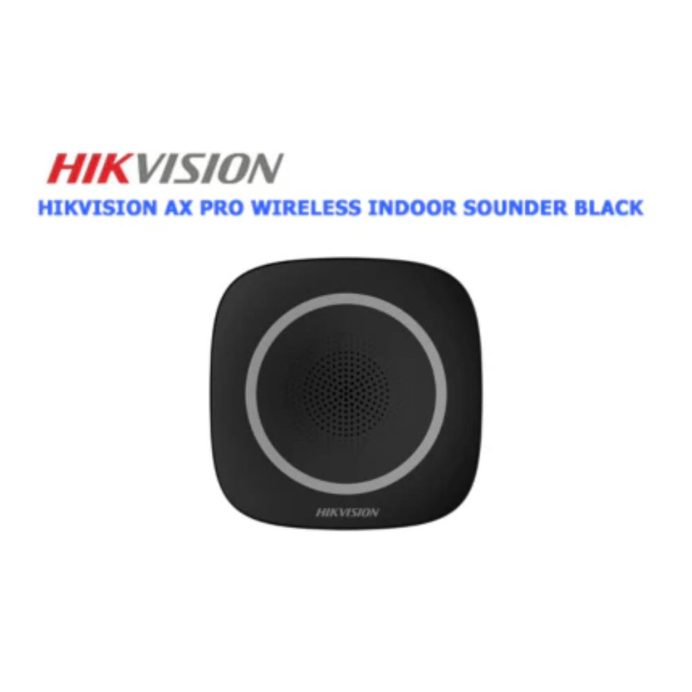 Hikvision DS-PS1-I-WB-BLK – Intrusion & Alarms | ACP Online