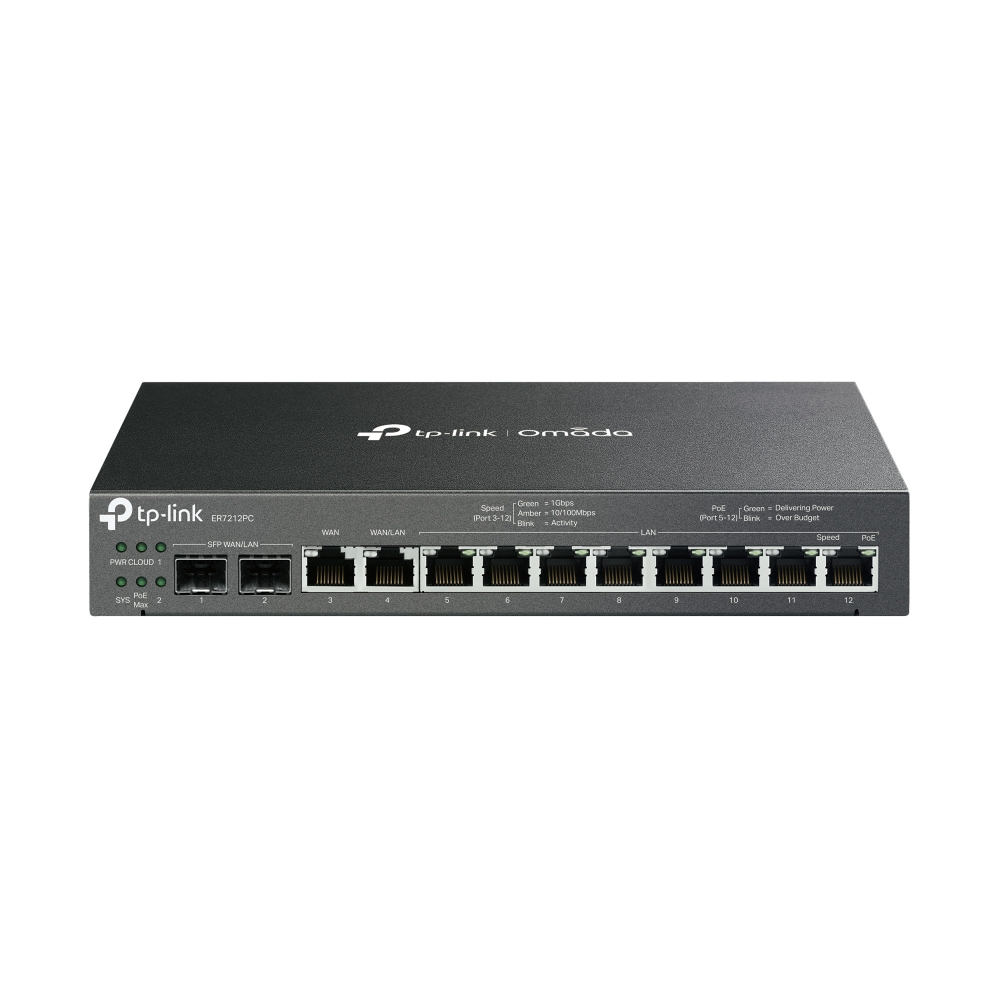 TP-Link Omada ER7212PC(V2) – Gateways / Routers | ACP Online