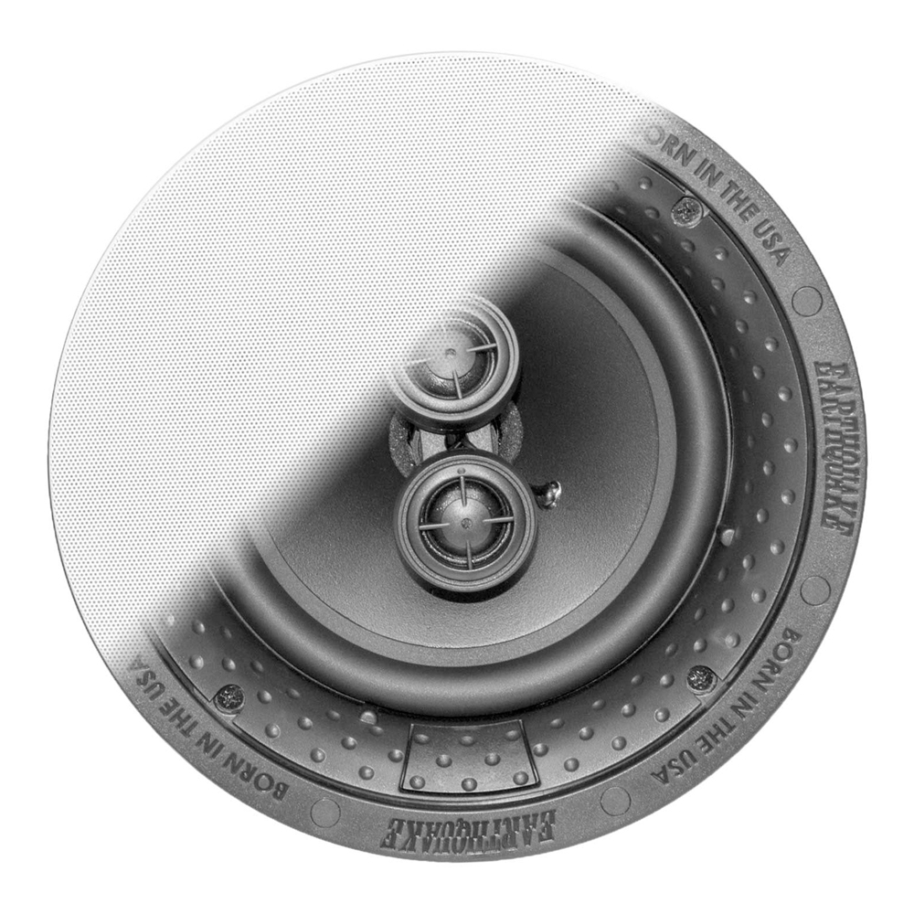 Earthquake Sound Single Stereo In-Ceiling Speaker (Each) (R8D) – Earthquake Sound – Audio | ACP Online
