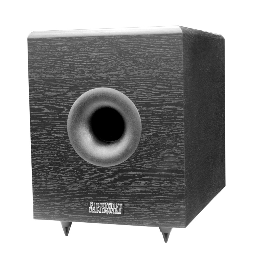 Earthquake-Sound Earthquake Sound Powered Subwoofer, Ported & Amp, Down Firing – Black – Earthquake Sound | ACP Online