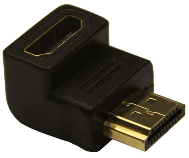 HDMI ADAPTER RIGHT ANGLED Male to Female – Audio Accessories | ACP Online