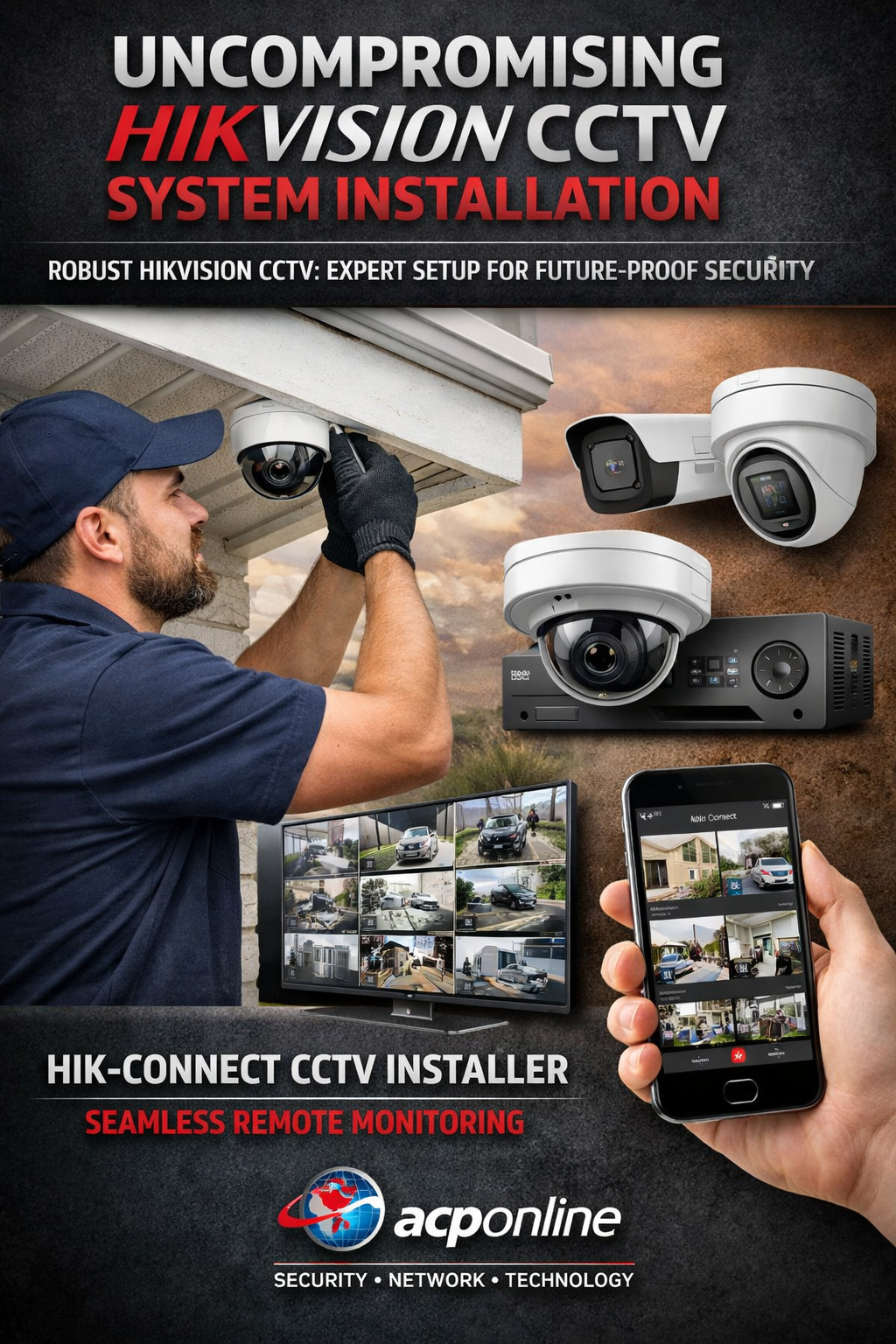 ACPonline Uncompromising Hikvision CCTV System InstallationRobust Hikvision CCTV: Expert Setup for Future-Proof SecurityHik-Connect CCTV Installer: Seamless Remote Monitoring – Services | ACP Online